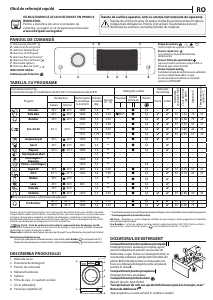 Manual Whirlpool FWSD 71283 BV EE N Mașină de spălat