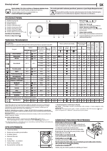 Návod Whirlpool FWSD 81283 SV EE N Práčka