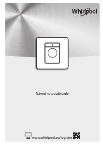 Návod Whirlpool FWSG61253W EU Práčka