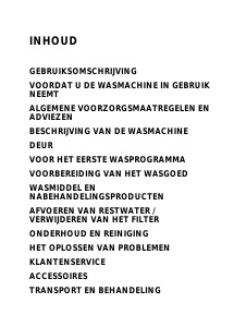 Handleiding Whirlpool Pure 1400/8 D Wasmachine