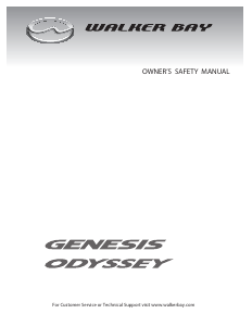 Handleiding Walker Bay Genesis 310 CSM Boot