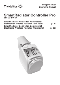 Handleiding TrickleStar SmartRadiator Controller Pro Thermostaat