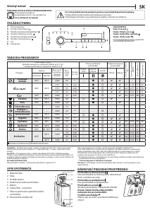 Návod Whirlpool TDLR 7220SS EU/N Práčka