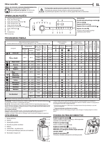 Priročnik Whirlpool TDLRB 7222BS EU/N Pralni stroj