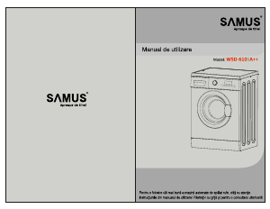 Manual Samus WSD-610A++ Mașină de spălat