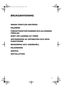 Bruksanvisning Whirlpool ARC 2050W Vinkyl
