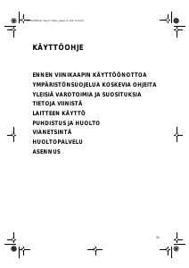 Käyttöohje Whirlpool ARC 2160W Viinikaappi