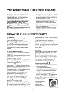 Bedienungsanleitung Whirlpool ARC 227 Weinklimaschrank