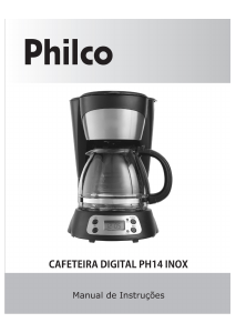Manual Philco PH14 Inox Máquina de café