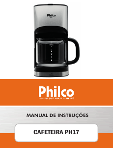 Manual Philco PH17 Máquina de café