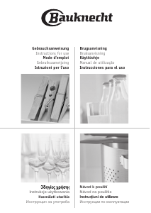Käyttöohje Bauknecht KMT 9145 IXL Kahvikone