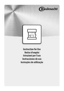 Mode d’emploi Bauknecht KMT11 F45 Cafetière