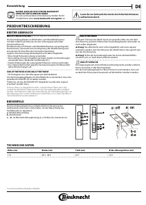 Bedienungsanleitung Bauknecht B CT 63F LS X Dunstabzugshaube