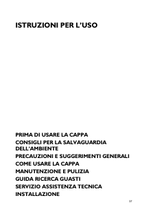 Manuale Bauknecht DDL 5890 AL Cappa da cucina