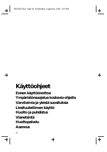 Käyttöohje Bauknecht DDLE 5790 IN Liesituuletin