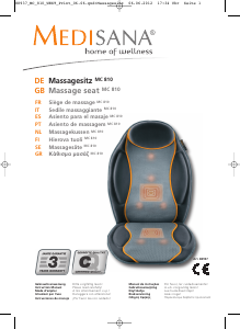 Mode d’emploi Medisana MC 810 Appareil de massage