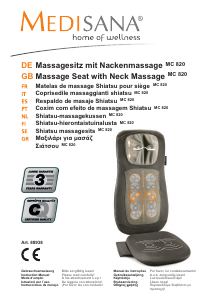 Mode d’emploi Medisana MC 820 Appareil de massage