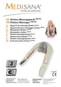 Mode d’emploi Medisana NM 860 Appareil de massage