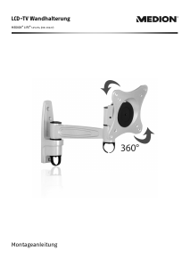 Bedienungsanleitung Medion Life S15234 (MD 20227) Wandhalterung