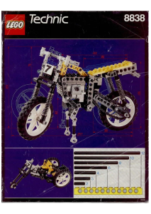 Handleiding Lego set 8838 Technic Crossmotor