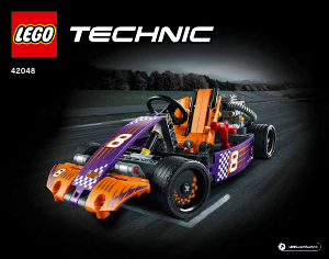 Instrukcja Lego set 42048 Technic Gokart