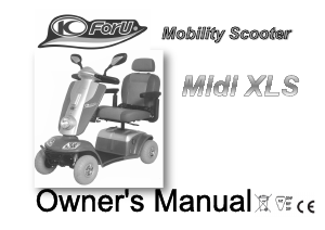 Handleiding Kymco Midi XLS ForU Scootmobiel
