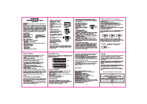 Manual Kikos PD40 Pedómetro