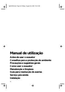 Manual Bauknecht DNG 5355 IN Exaustor