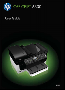 Manual HP OfficeJet 6500 Multifunctional Printer