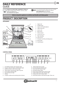 Manual Bauknecht BBO 3O239 P X Dishwasher