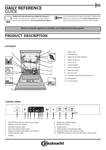Manual Bauknecht BCIO 3C33 EC Dishwasher