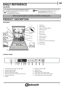 Manual Bauknecht BCIO 3O239 PTE Dishwasher