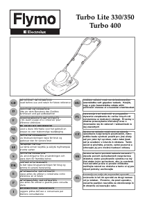 Bruksanvisning Flymo-Electrolux Turbo 400 Gräsklippare
