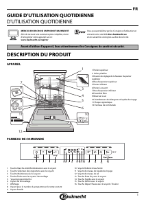 Mode d’emploi Bauknecht BFO 3T332 A Lave-vaisselle