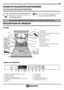 Mode d’emploi Bauknecht BIO 3T323 P6 A Lave-vaisselle