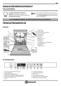 Brugsanvisning Bauknecht BIO 3T323 PE6M Opvaskemaskine