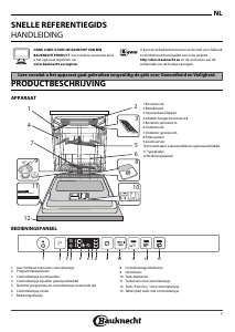 Handleiding Bauknecht BKIO 3T321 LM X A Vaatwasser