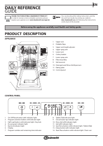 Manual Bauknecht BSFC 3M19 Dishwasher