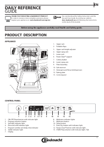 Handleiding Bauknecht BSIO 3T223 PE X Vaatwasser