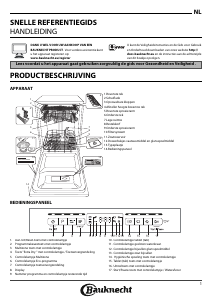 Handleiding Bauknecht BSUO 3O24 X Vaatwasser