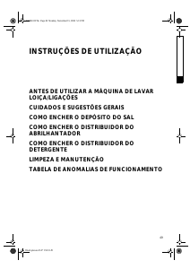 Manual Bauknecht GCIE 6524 AL Máquina de lavar louça