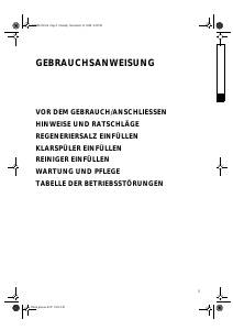 Bedienungsanleitung Bauknecht GCIE 6524 WS Geschirrspüler