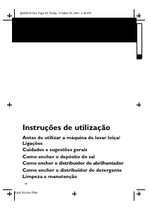Manual Bauknecht GCIK 6421-WS Máquina de lavar louça