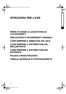 Manuale Bauknecht GCIK 6421/1 IN Lavastoviglie