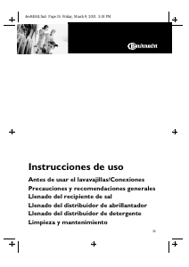 Manual de uso Bauknecht GMX 5984 W Lavavajillas