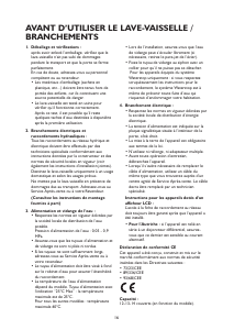 Mode d’emploi Bauknecht GMX 61102 Lave-vaisselle