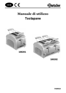 Manuale Bartscher 100202 Tostapane