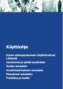 Käyttöohje Bauknecht GSF 5353/1 TW-WS Astianpesukone