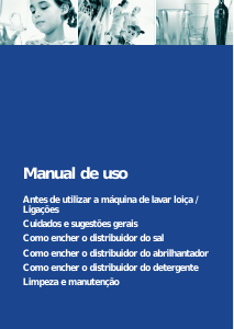 Manual Bauknecht GSF 7597 TW-WS Máquina de lavar louça