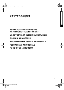 Käyttöohje Bauknecht GSFH 1660 EX IN Astianpesukone